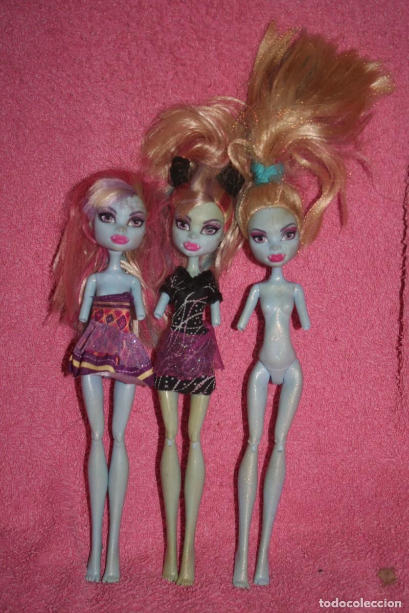 Mu&ntilde;ecas modernas: LOTE MU&Ntilde;ECAS MONSTER HIGH - Foto 2