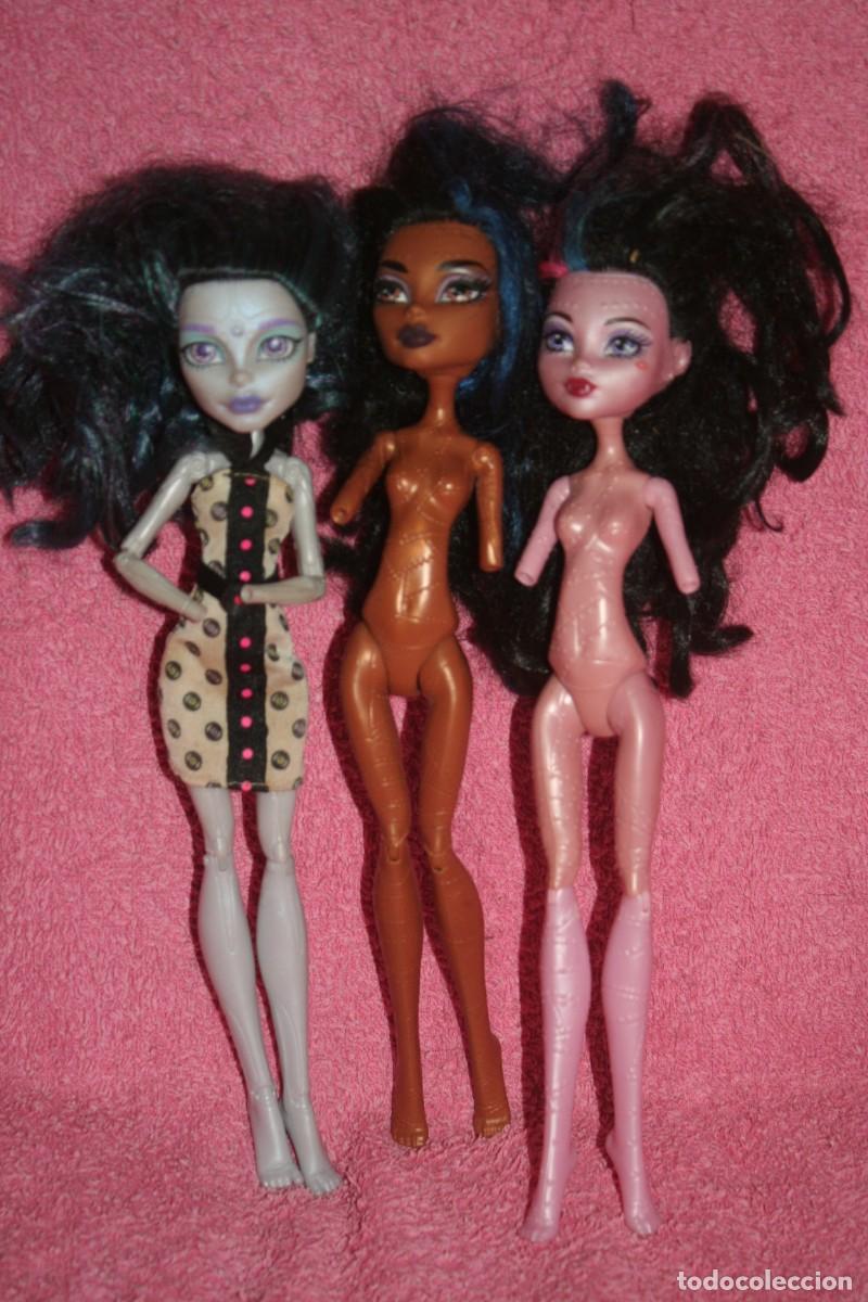 Mu&ntilde;ecas modernas: LOTE MU&Ntilde;ECAS MONSTER HIGH - Foto 2