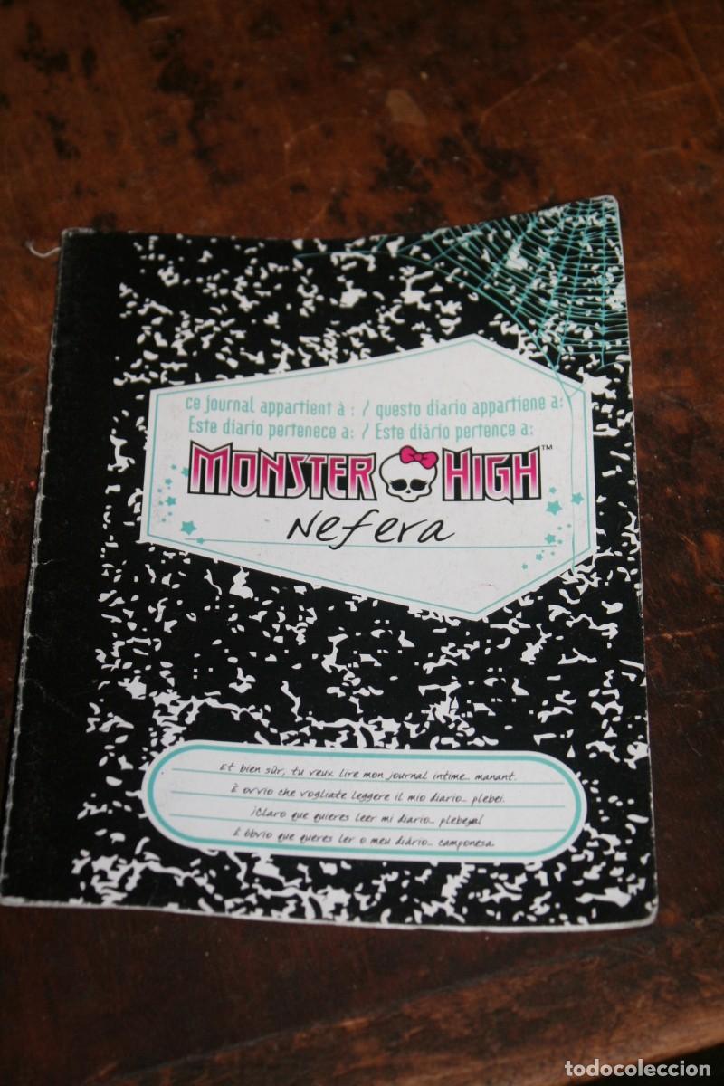 Mu&ntilde;ecas Modernas: mu&ntilde;eca mu&ntilde;eco monster high diario nefera