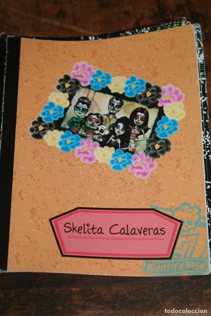 Mu&ntilde;ecas Modernas: mu&ntilde;eca mu&ntilde;eco monster high diario skelita