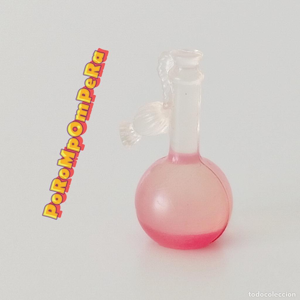 Mu&ntilde;ecas Modernas: ANTIGUA BOTELLA TRASL&Uacute;CIDA-ROSA MONSTER HIGH CLEO LAGOONA MAD SCIENCE COMPATIBLE PLAYMOBIL i1