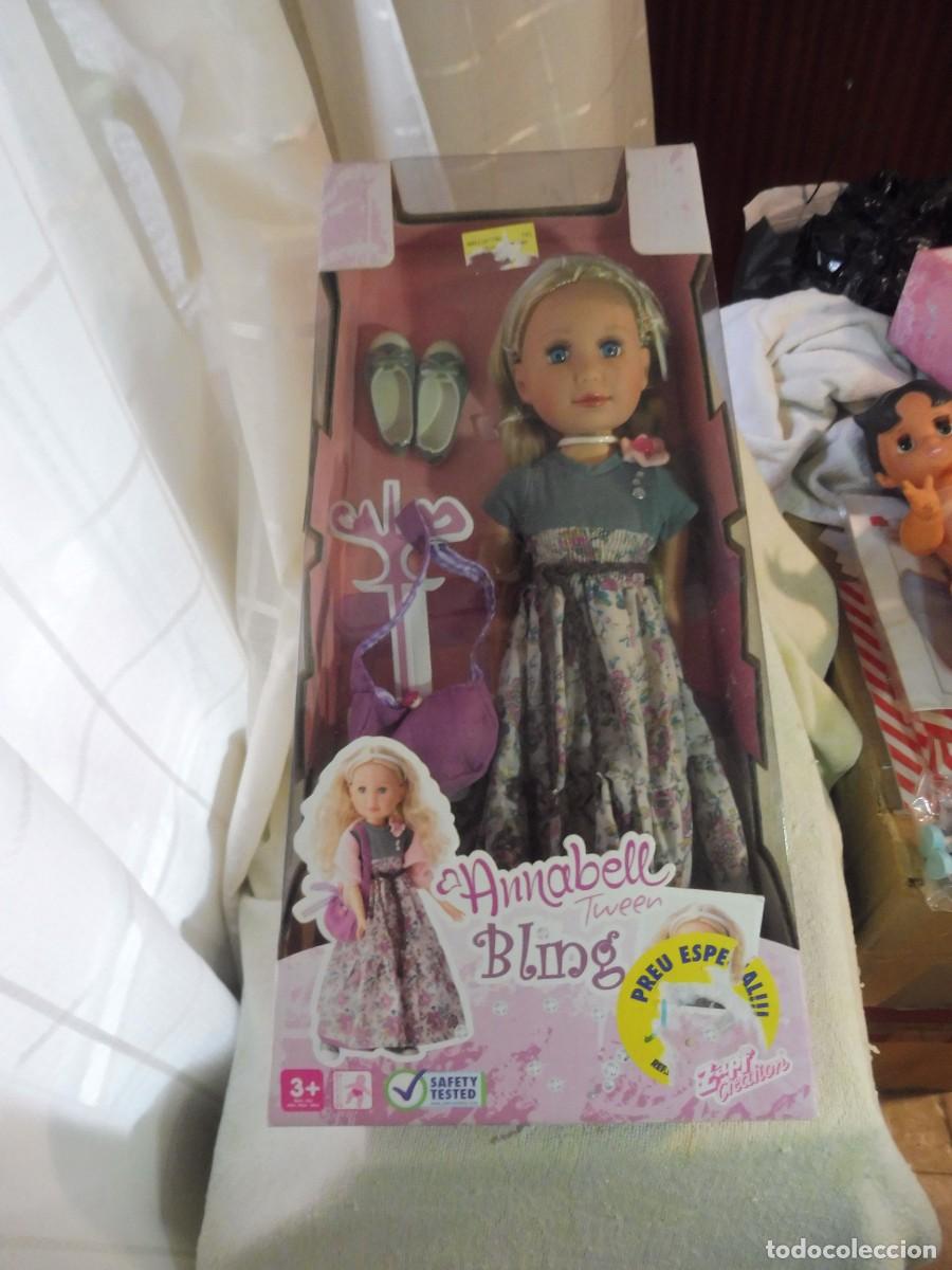 Mu&ntilde;ecas Modernas: Annabell Tween Bling rubia en caja, Zapf Creation 2011