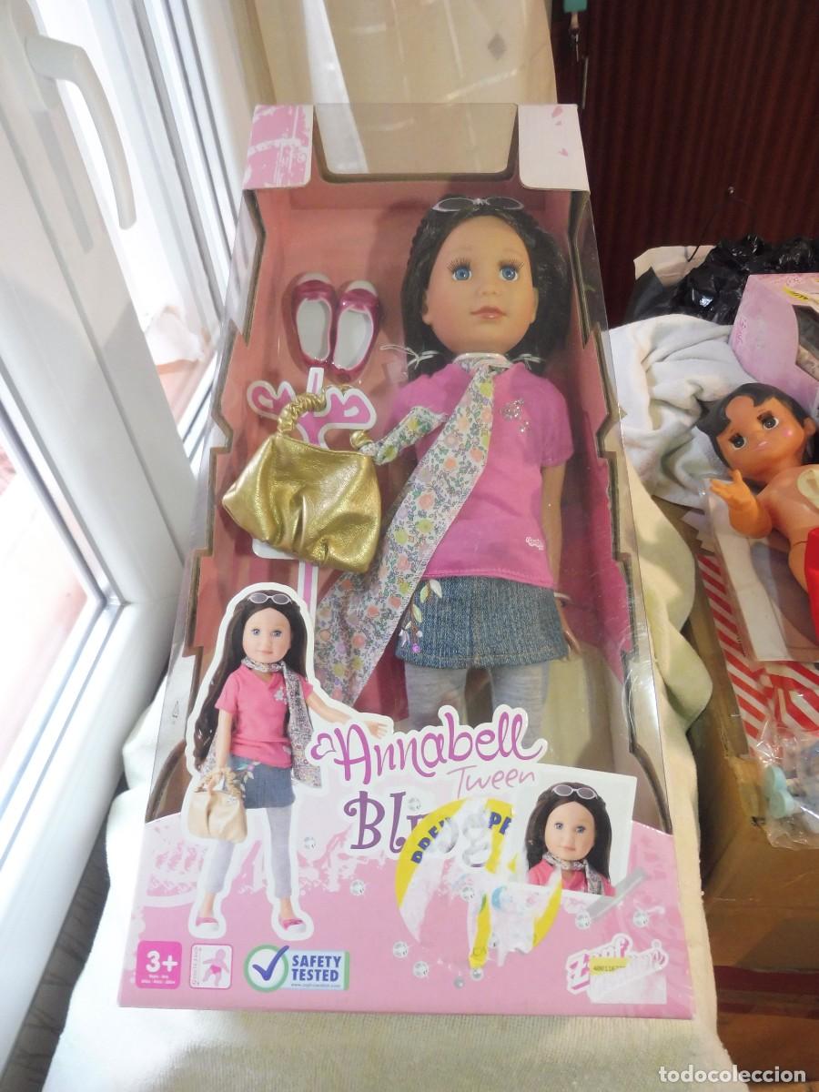 Mu&ntilde;ecas Modernas: Annabell Tween Bling morena en caja, Zapf Creation 2011