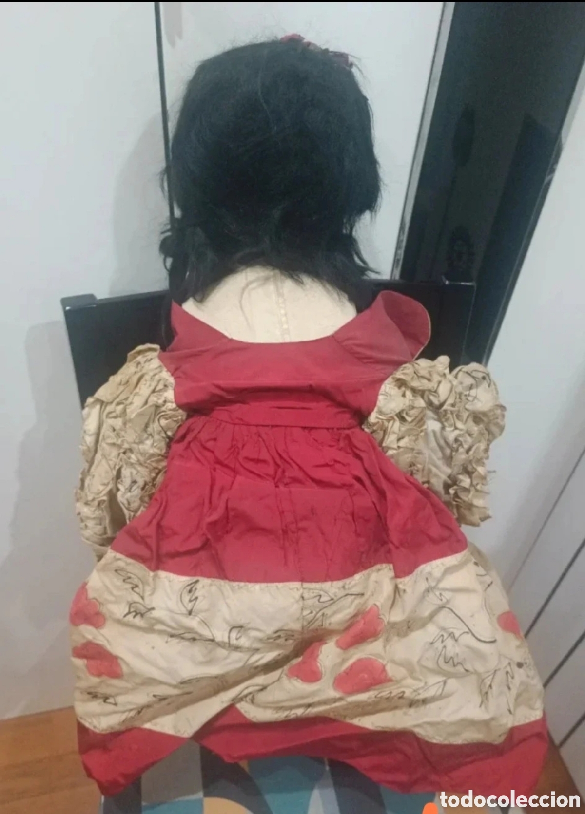 Mu&ntilde;ecas modernas: Mu&ntilde;eca antigua 64 cm - Foto 2