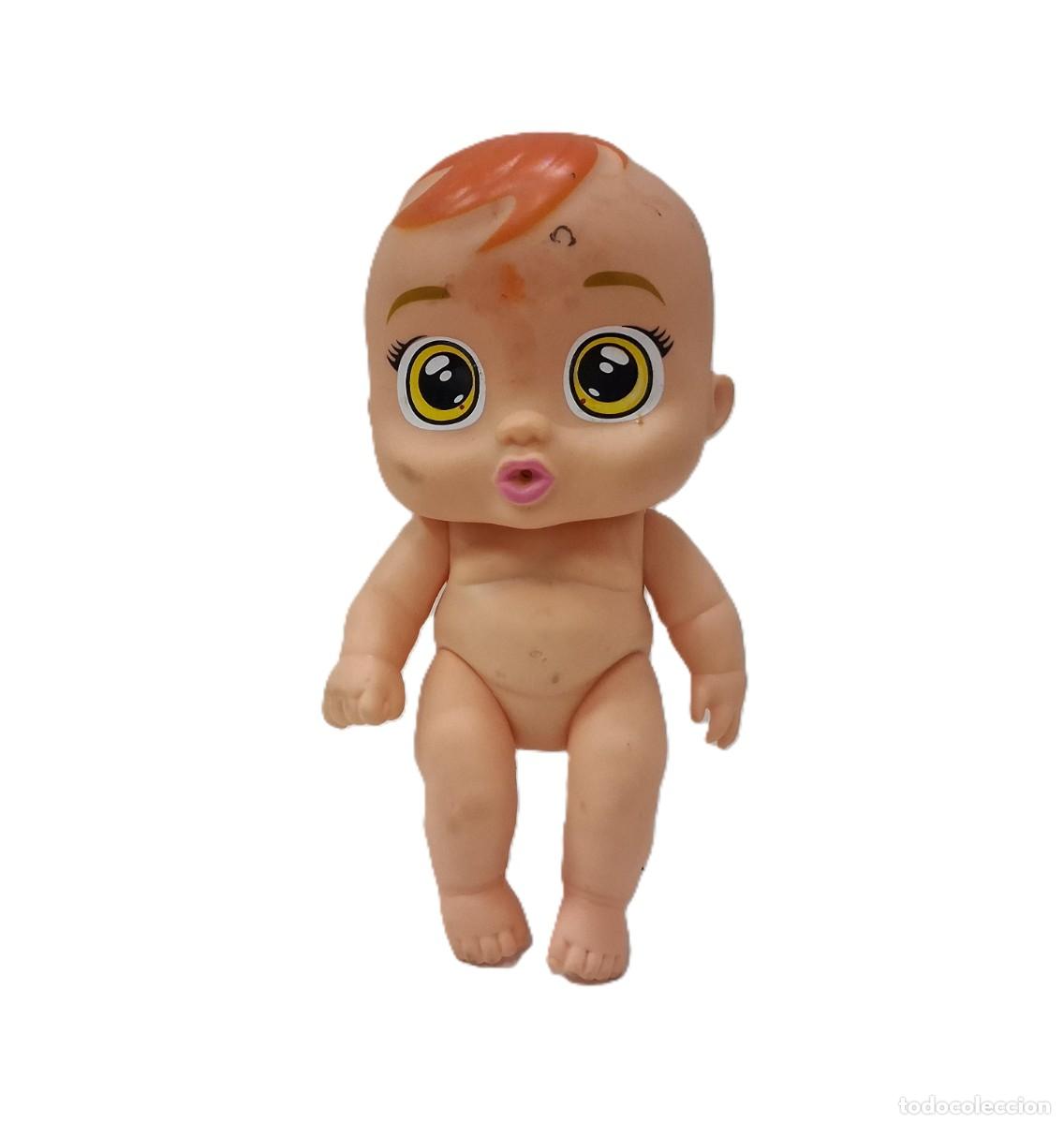 Mu&ntilde;ecas Modernas: Mu&ntilde;eco beb&eacute; vintage 20 cm &ndash; pl&aacute;stico &ndash; estilo caricatura &ndash; juguete retro