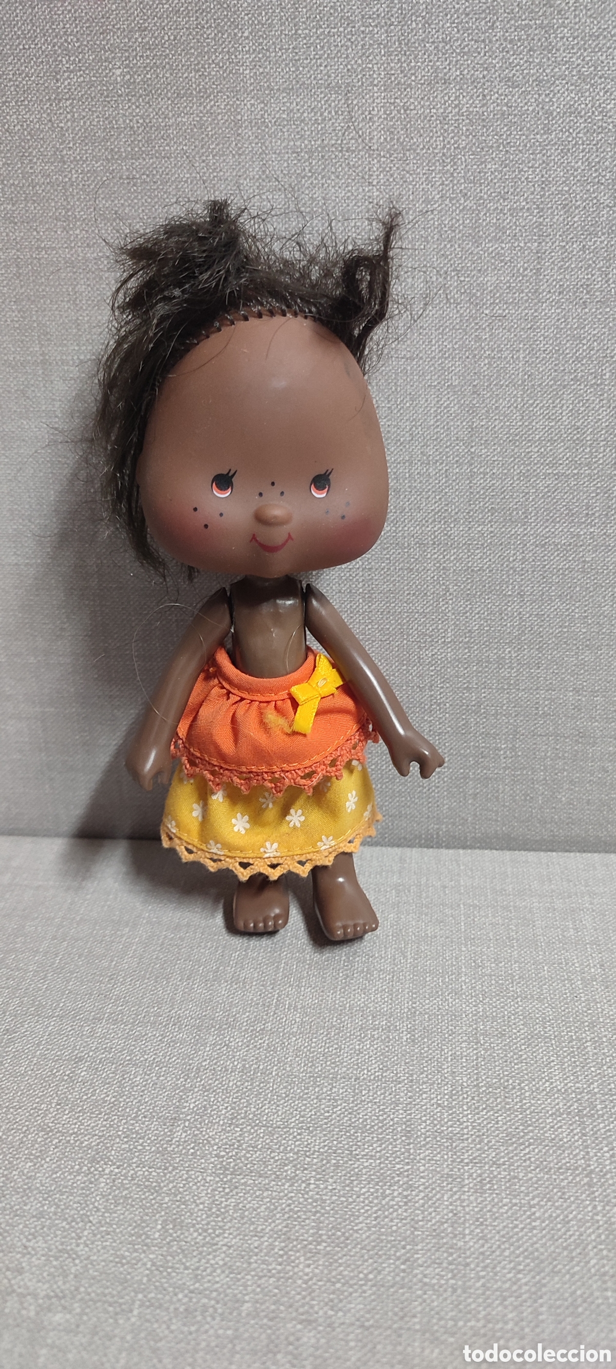 Mu&ntilde;ecas Modernas: Peque&ntilde;a mu&ntilde;eca American Greetings Corp. 1981, tarta de fresa, etc ..