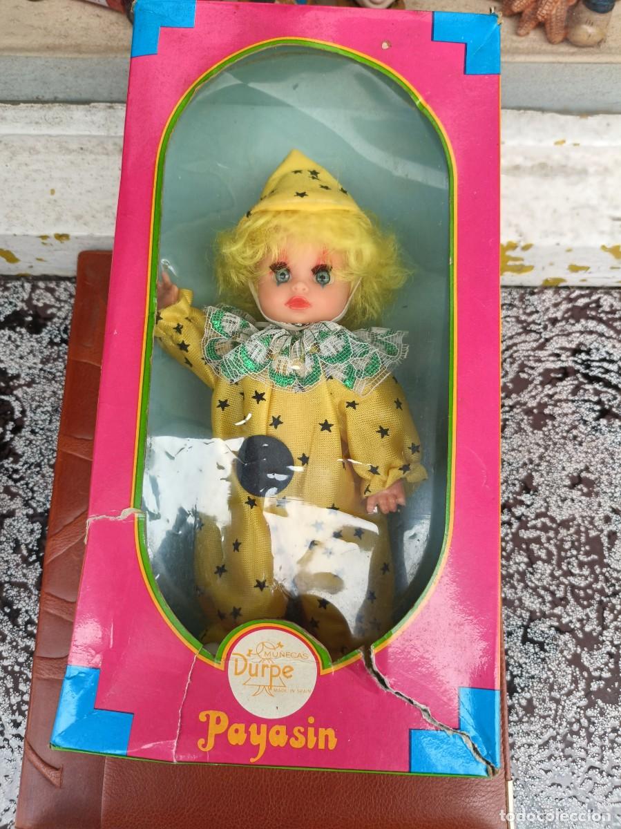 Mu&ntilde;ecas Modernas: MU&Ntilde;ECA EN CAJA PAYASIN DE DURPE