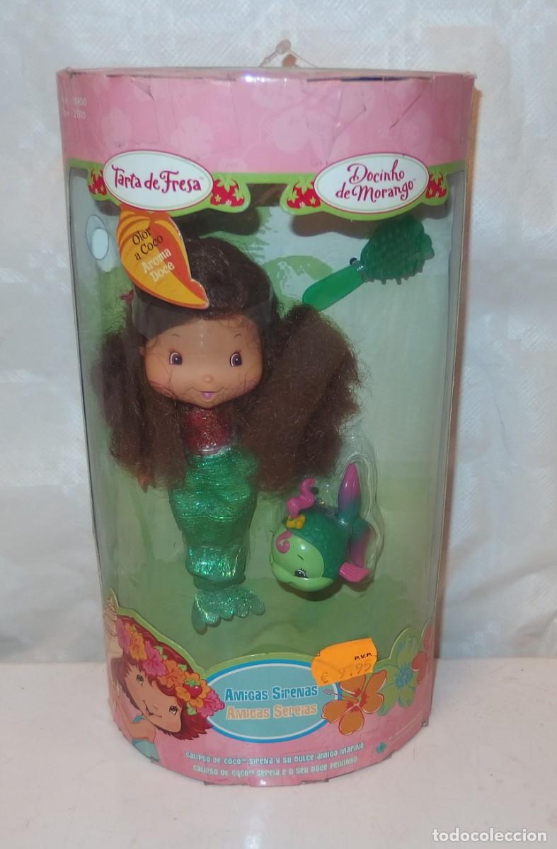 Mu&ntilde;ecas Modernas: TARTA DE FRESA,SERIE AMIGAS SIRENAS,A&Ntilde;O 2006,CAJA ORIGINAL,A ESTRENAR