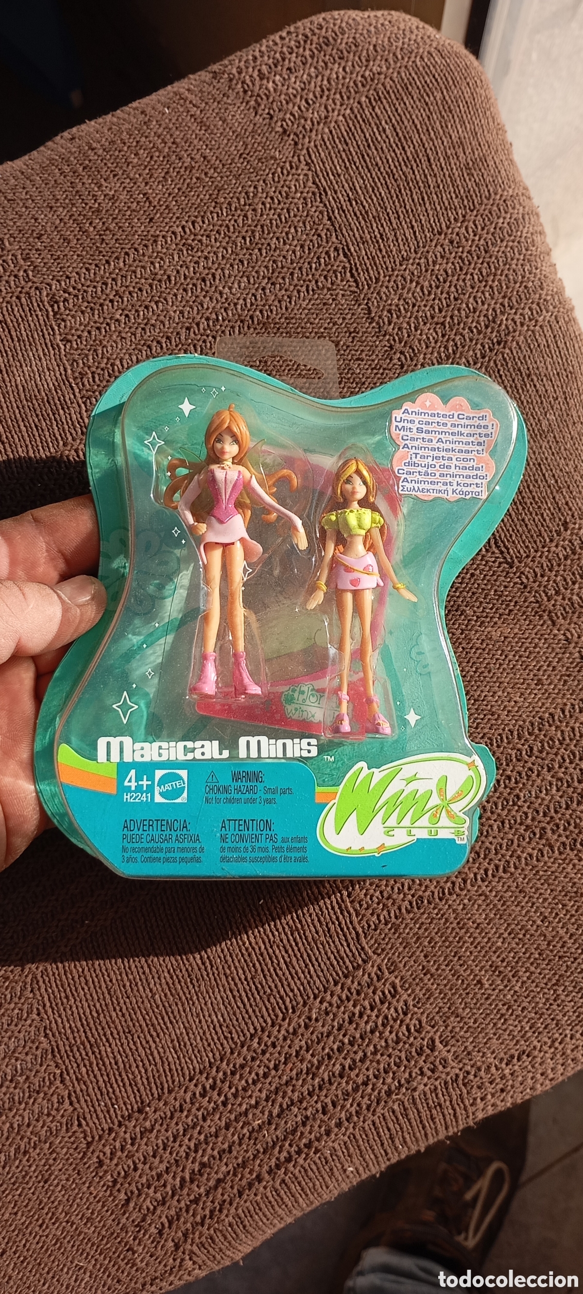 Mu&ntilde;ecas Modernas: Club Winx magical minis Flora Mattel 2004