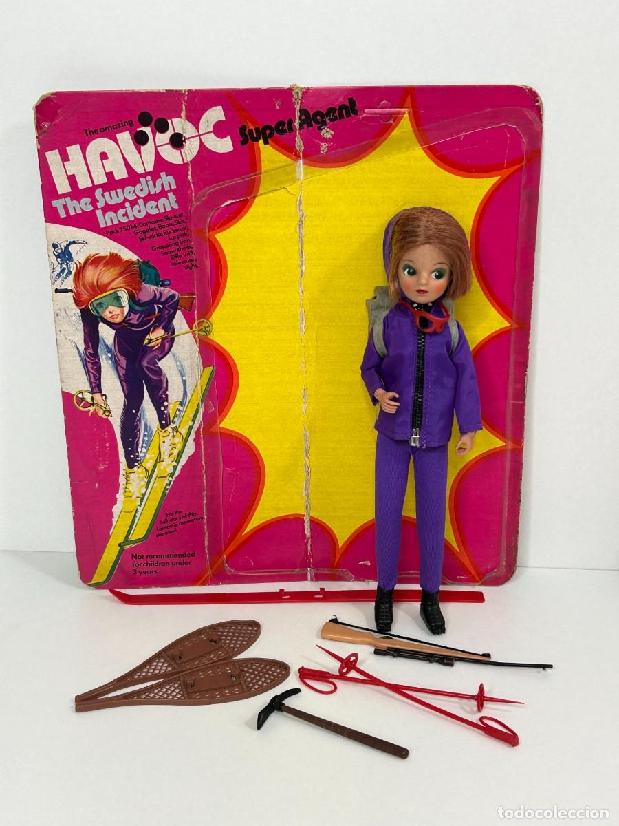 Mu&ntilde;ecas Modernas: ANTIGUA MU&Ntilde;ECA HAVOC AGENTE SECRETO,HAVOC DOLL FLAIR TOYS HONG KONG