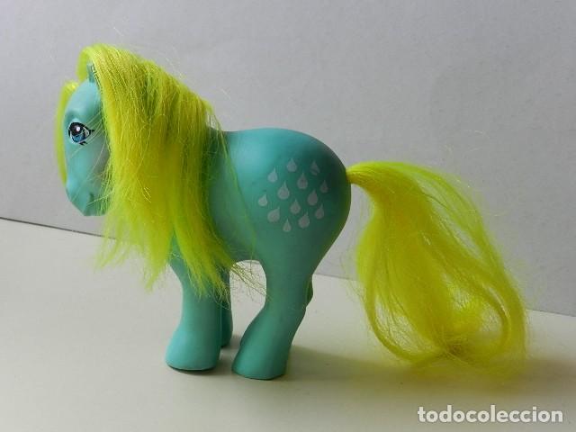 Mu&ntilde;ecas Modernas: MI PEQUE&Ntilde;O PONY VERDE GOTAS DE LLUVIA MI LITTLE PONY HASBRO A&Ntilde;O 82 1982 lim&oacute;n amarillo