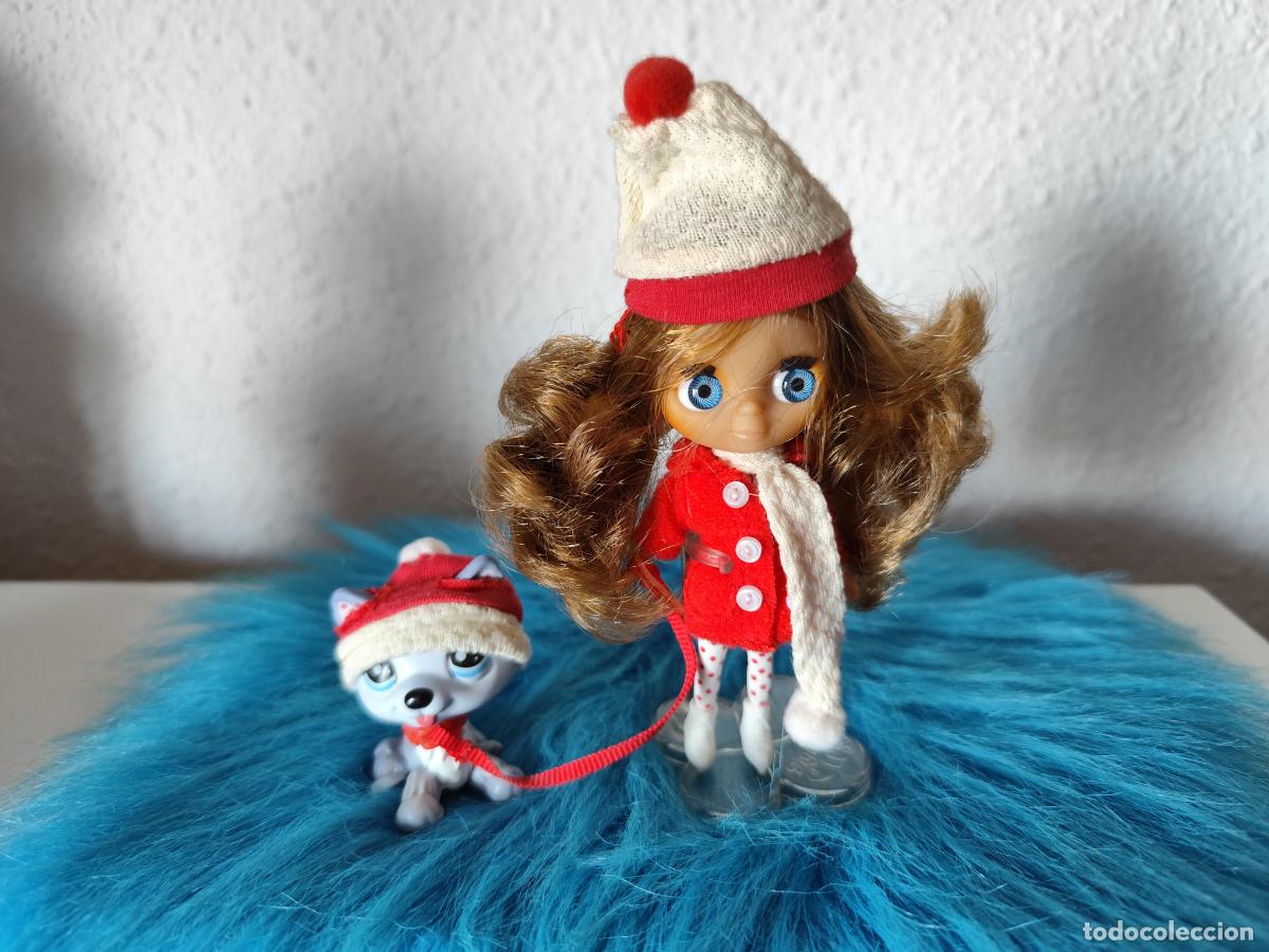 Mu&ntilde;ecas Modernas: Mu&ntilde;eca Blythe Mini Littlest Pet Shop + Mascota