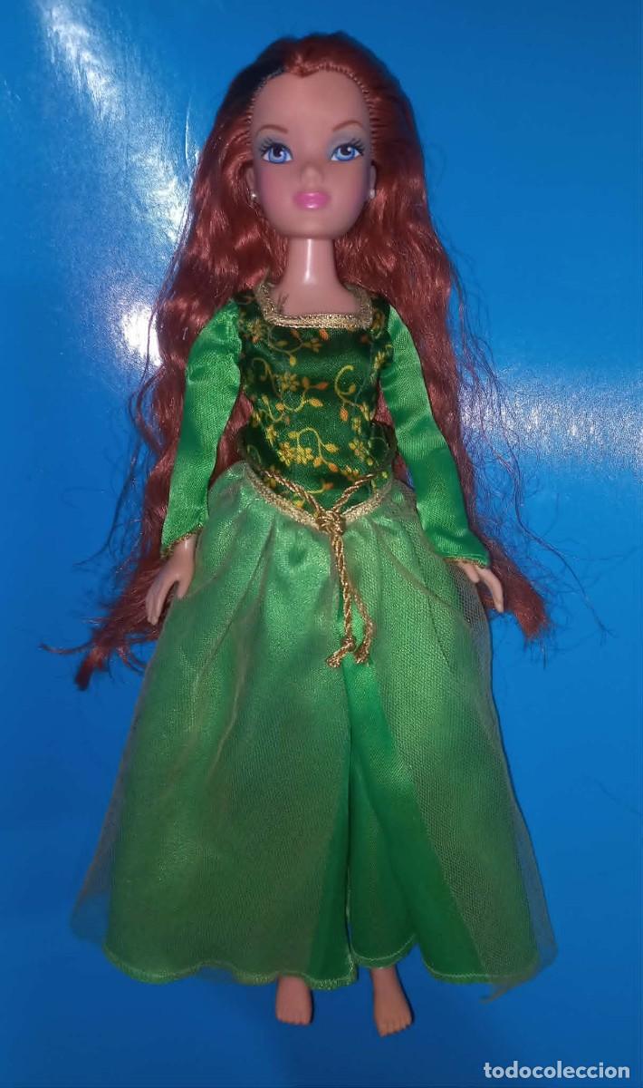 Mu&ntilde;ecas Modernas: Bonita y dificil mu&ntilde;eca Princesa Fiona de Shrek - MGA - 2007