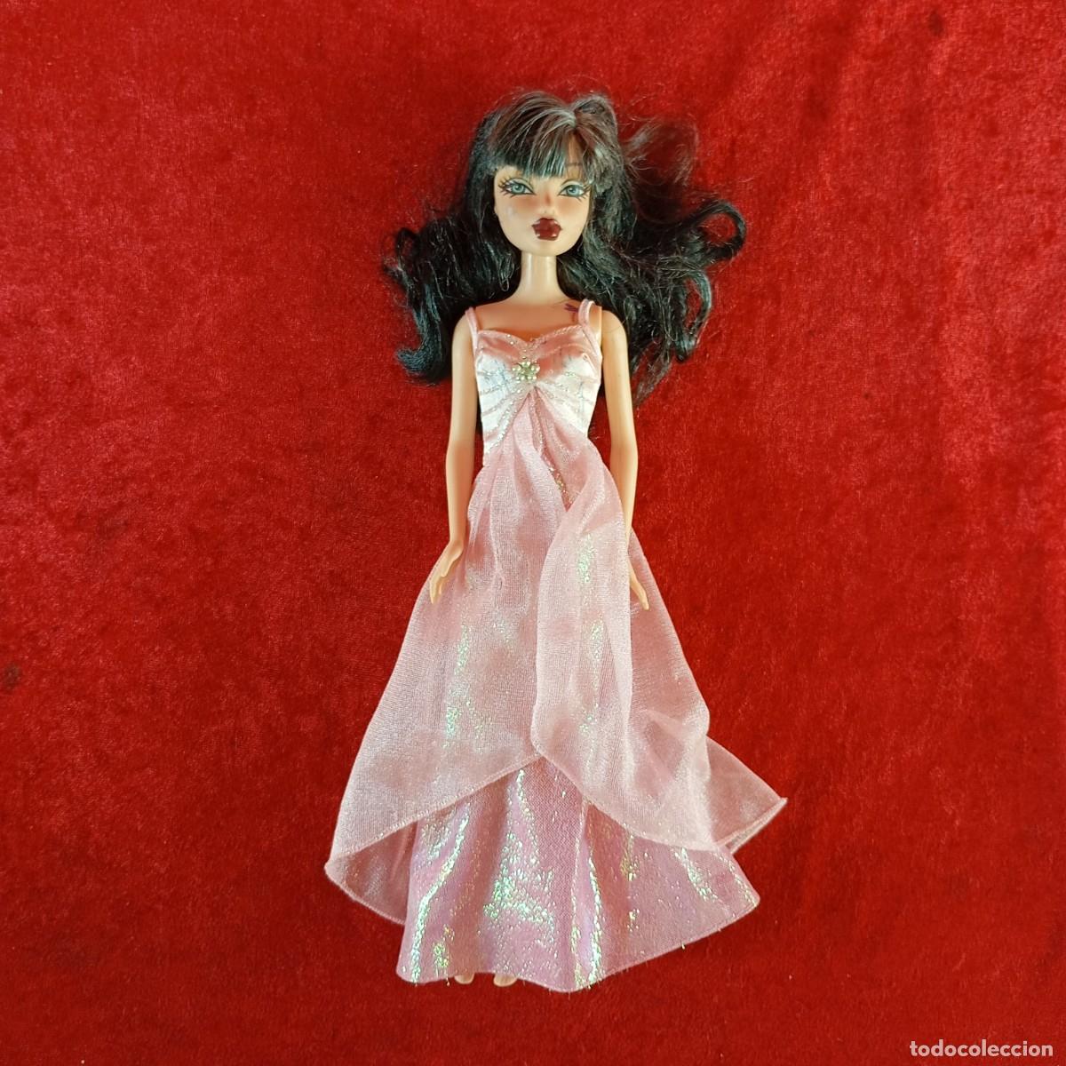 Mu&ntilde;ecas Modernas: PRECIOSA MU&Ntilde;ECA - MY SCENE - DELANCEY - VESTIDO ROSA - MATTEL - 300 X 90 MM / 5640