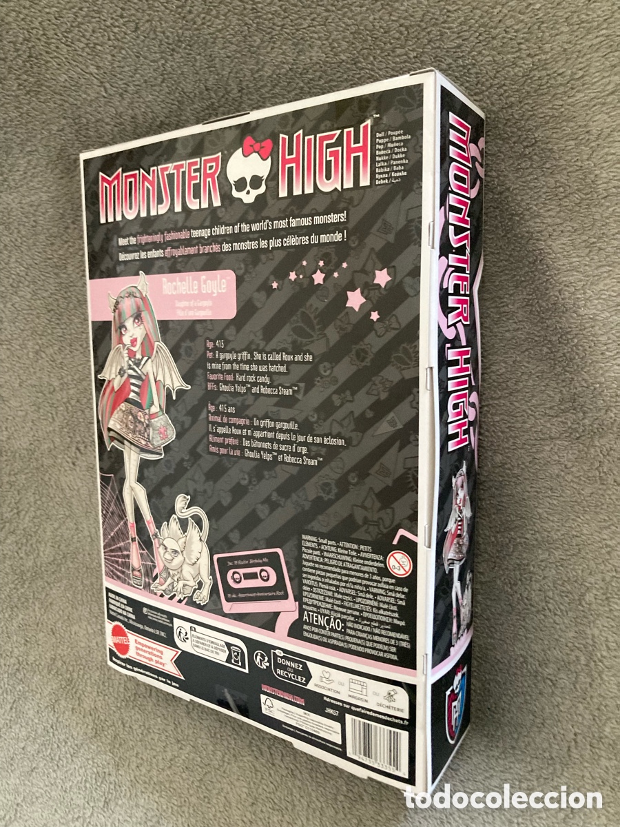 Mu&ntilde;ecas modernas: Mu&ntilde;eca Monster high Rochelle Goyle - Foto 5