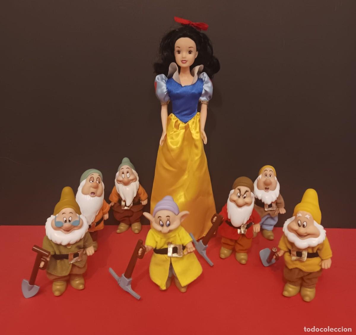 Mu&ntilde;ecas Modernas: FIGURAS MU&Ntilde;ECOS BLANCANIEVES Y LOS SIETE ENANITOS DE SIMBA