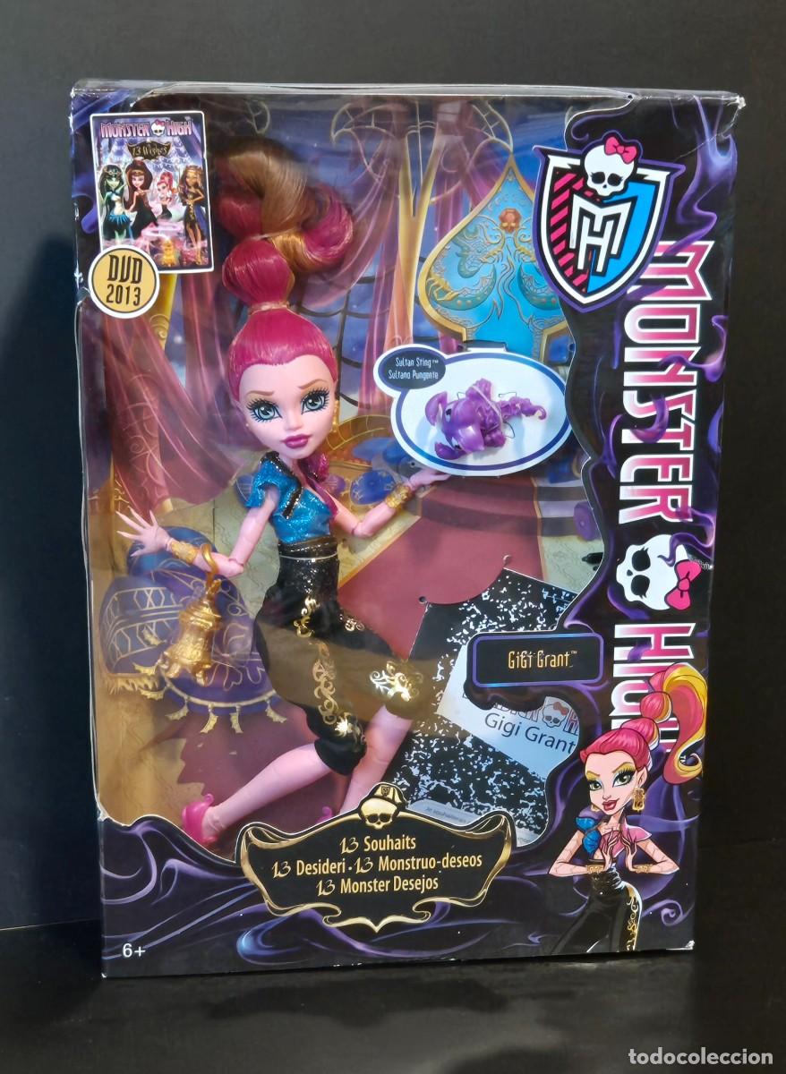 Mu&ntilde;ecas Modernas: MU&Ntilde;ECA MONSTER HIGH GIGI GRANT LA HIJA DEL GENIO DE LA LAMPARA NUEVA EN BLISTER