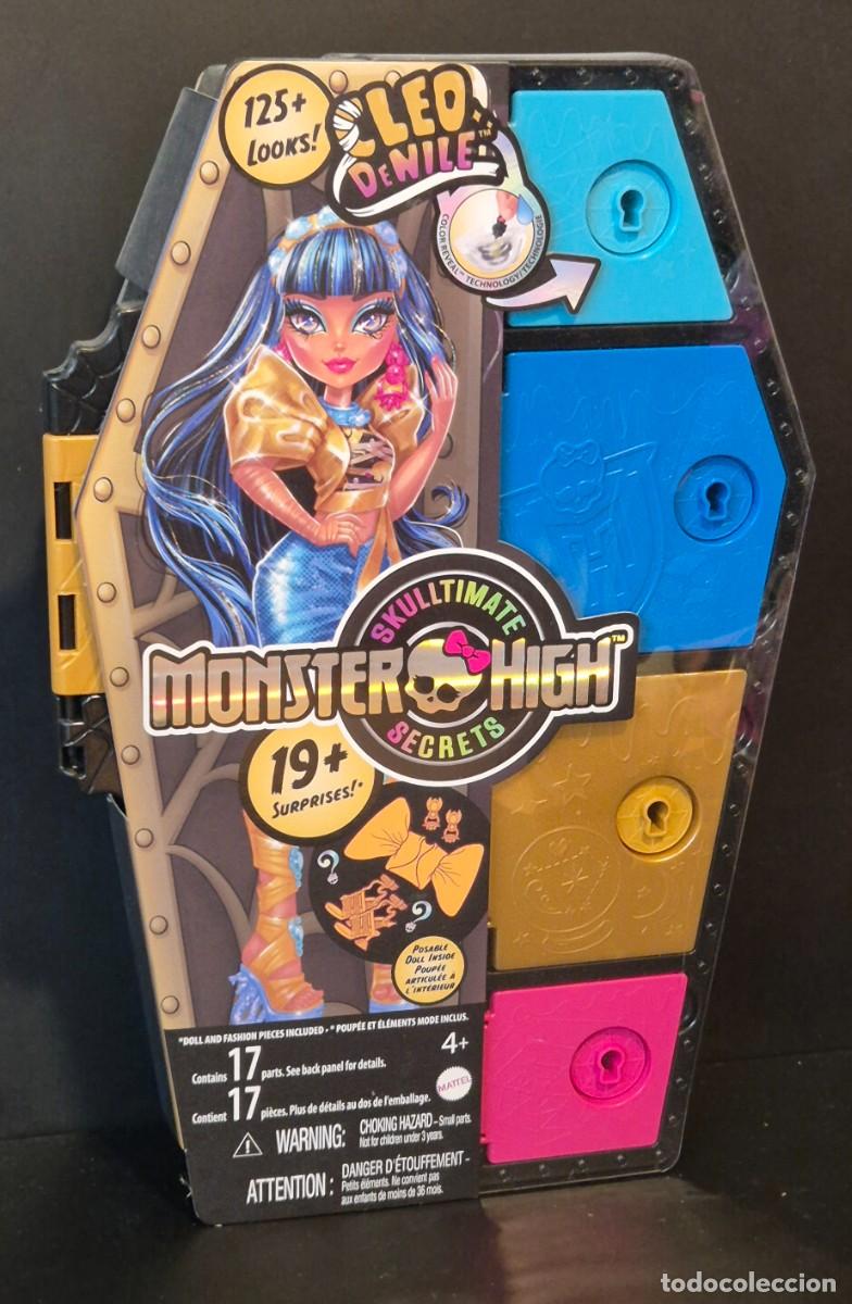Mu&ntilde;ecas Modernas: MU&Ntilde;ECA MONSTER HIGH CLEO DE NILE SKULLTIMATE SECRETS NUEVO SIN ABRIR