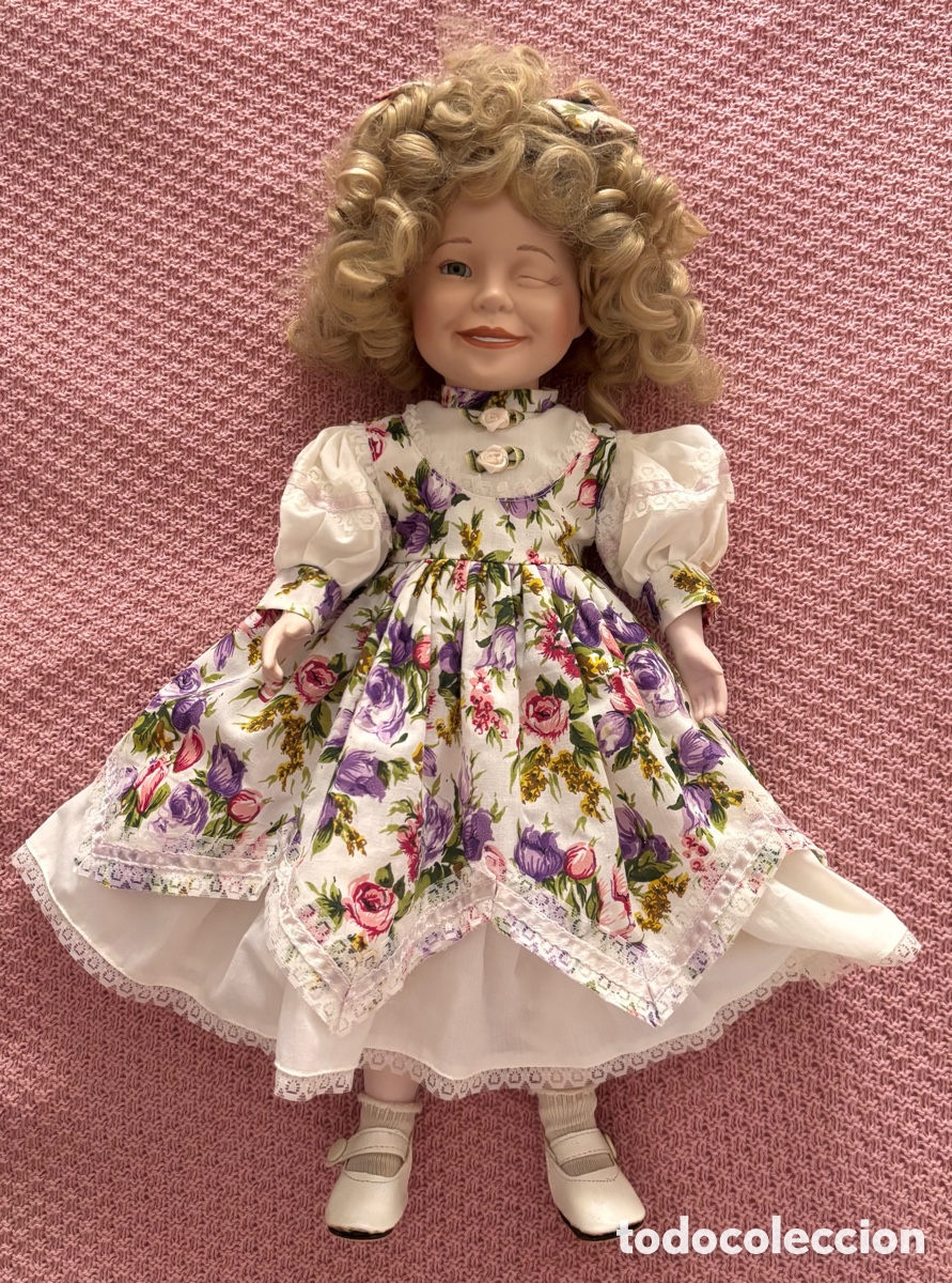 Mu&ntilde;ecas modernas: Mu&ntilde;eca de porcelana ALBERON DOLLS - Foto 4