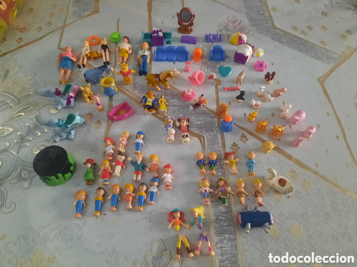 Mu&ntilde;ecas Modernas: Figuras y Accesorios Polly Pocket vintage