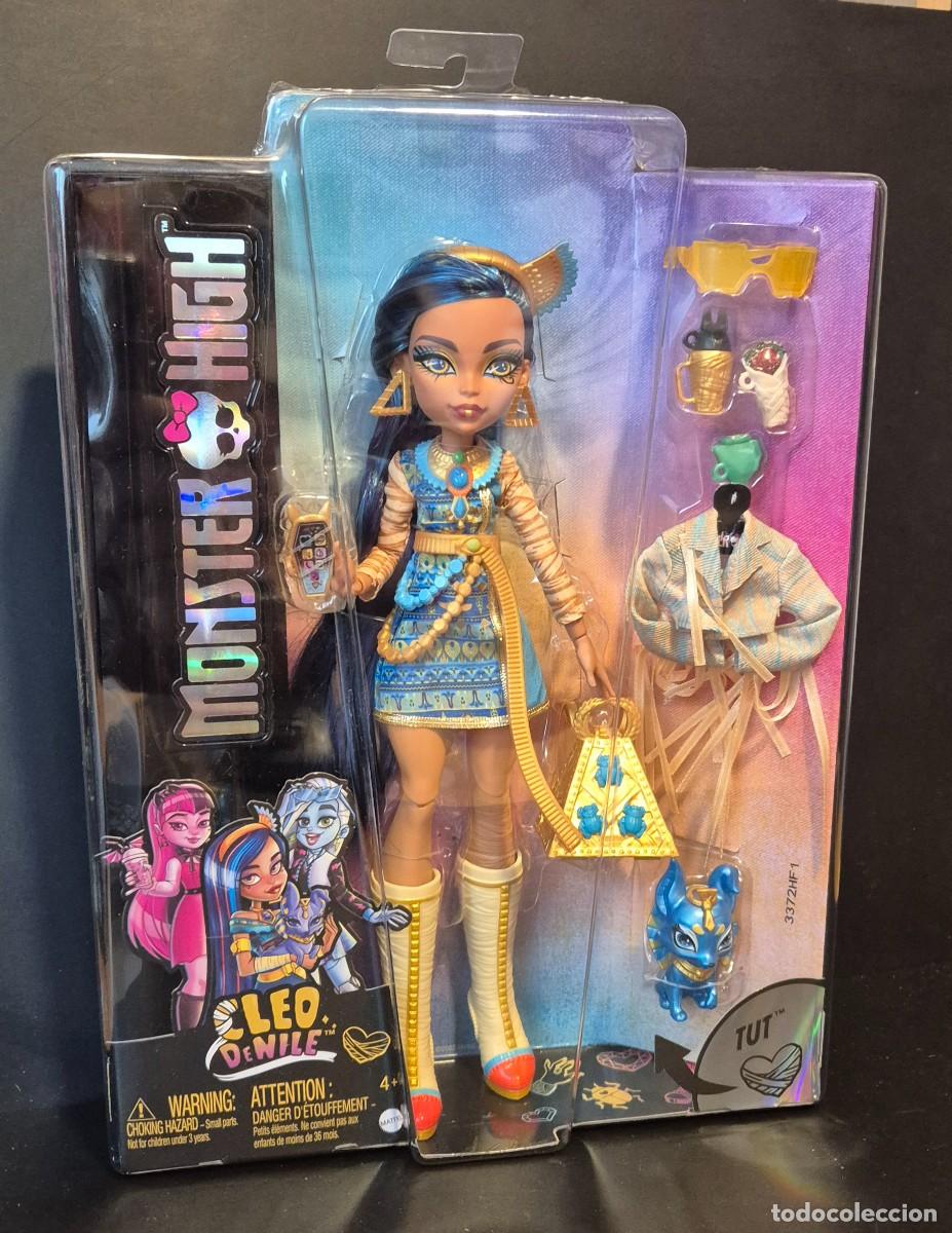 Mu&ntilde;ecas Modernas: MU&Ntilde;ECA MONSTER HIGH CLEO DE NILE DE MATTEL NUEVA EN CAJA SIN ABRIR