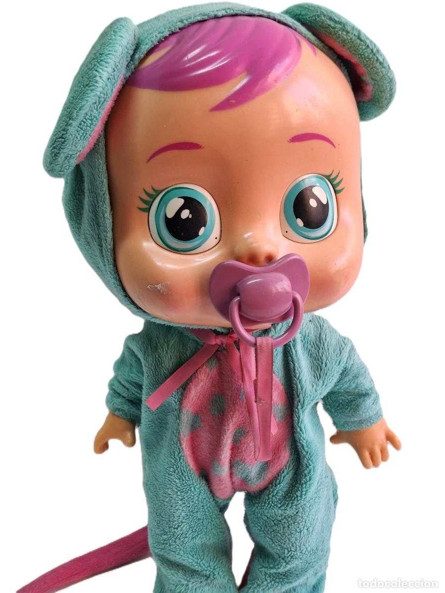 Mu&ntilde;ecas modernas: Mu&ntilde;eca Beb&eacute; Llor&oacute;n con Pijama - Foto 2