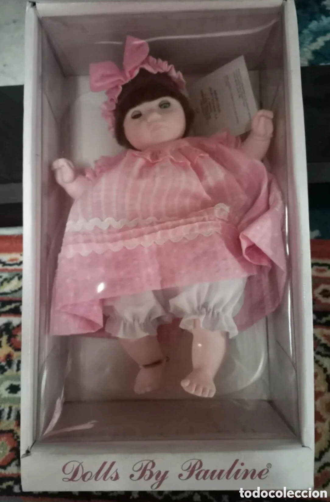 Mu&ntilde;ecas Modernas: Mu&ntilde;eca de Colecci&oacute;n Vintage &rdquo;Dolls By Pauline&rdquo; -Como Nueva en Caja Original