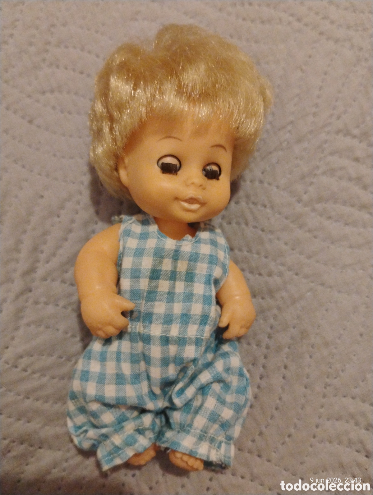 Mu&ntilde;ecas Modernas: Mu&ntilde;eco Vintage Christopher de Palitoy (A&ntilde;os 70) &ndash; Original y Ojos Durmientes Funcionales