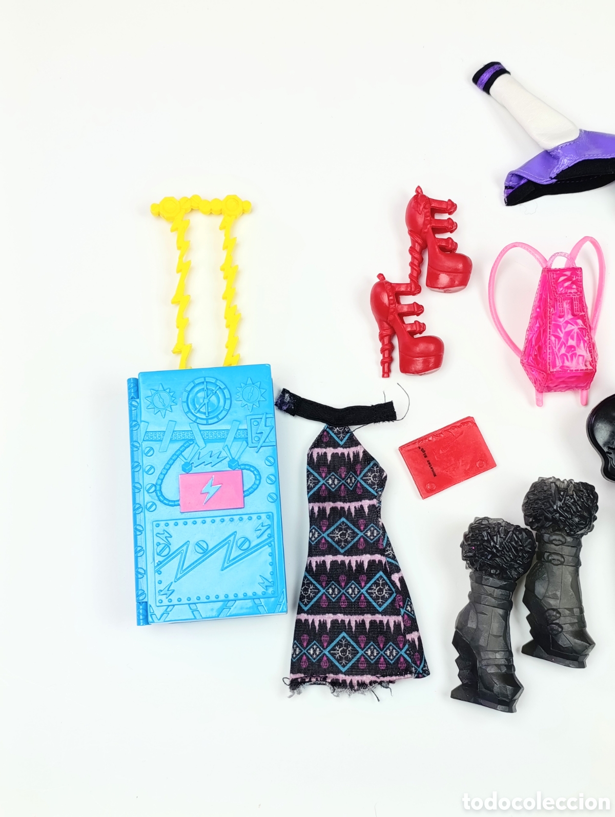 Mu&ntilde;ecas modernas: Lote ropa y accesorios Monster high - Foto 4