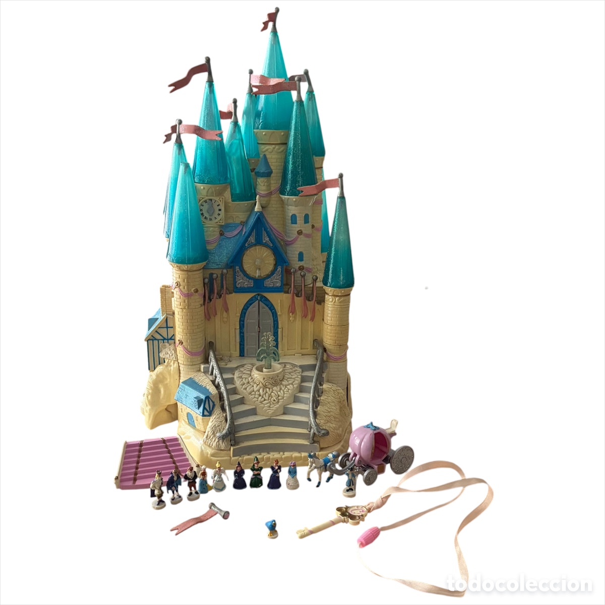 Mu&ntilde;ecas Modernas: Castillo Cenicienta 1996 Disney Polly Pocket Trendmasters