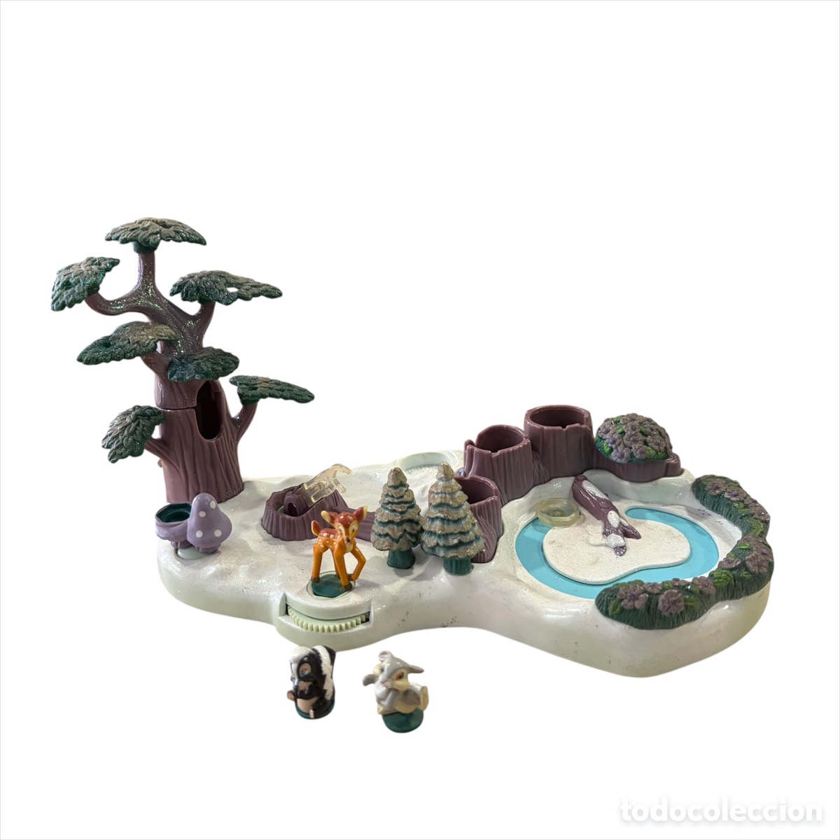 Mu&ntilde;ecas Modernas: Polly pocket Bambi 1998 Disney Bluebird