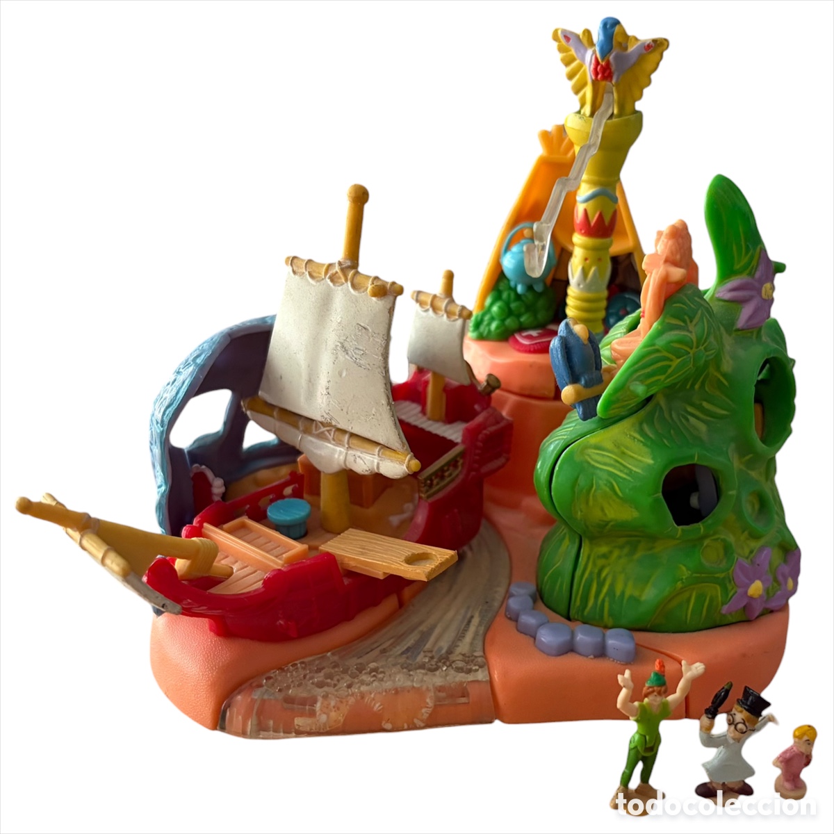 Mu&ntilde;ecas Modernas: Isla Peter Pan Disney Polly Pocket Bluebirds