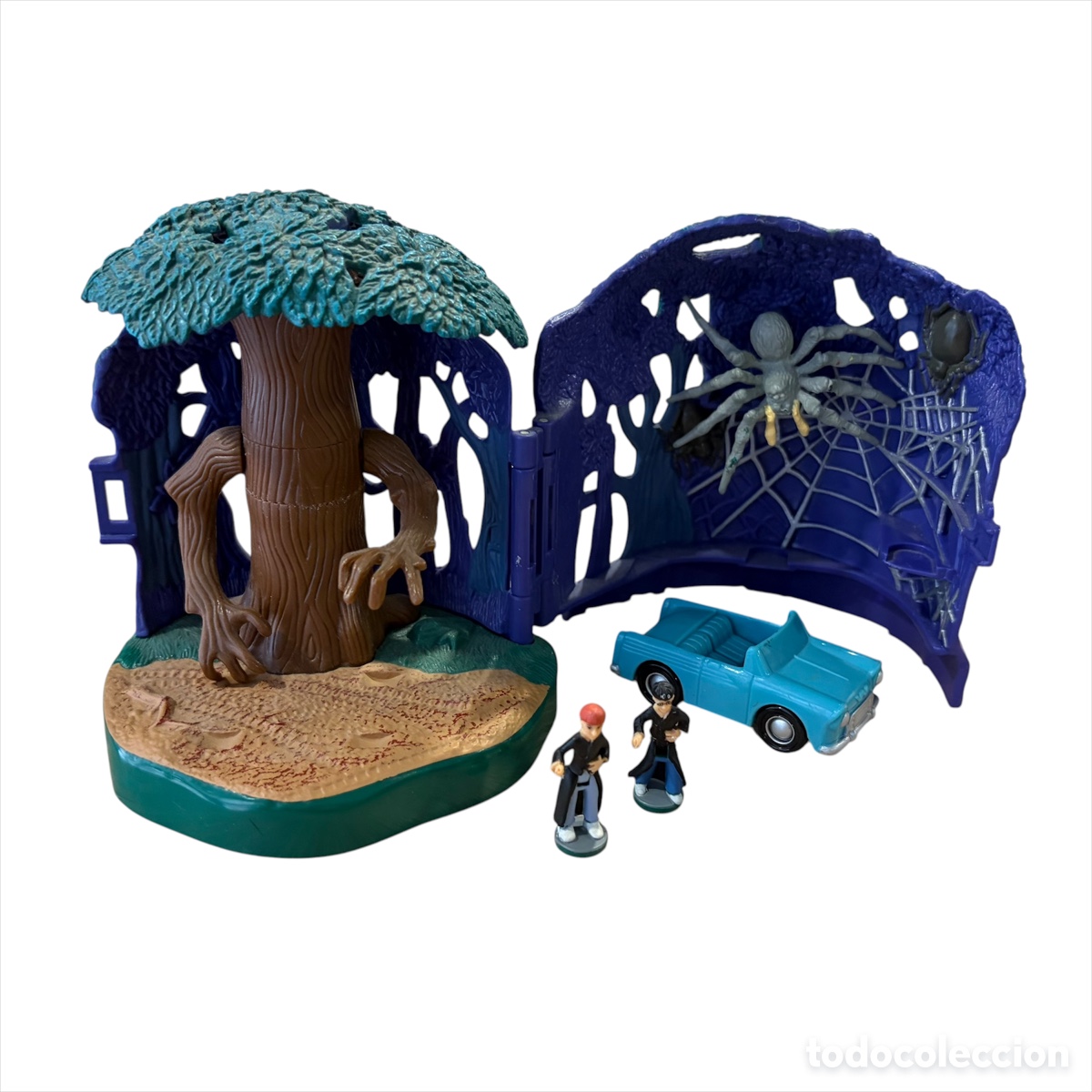 Mu&ntilde;ecas Modernas: 2001 Polly Pocket Whomping Willow Forbidden Forest Harry Potter Sauce Boxeador