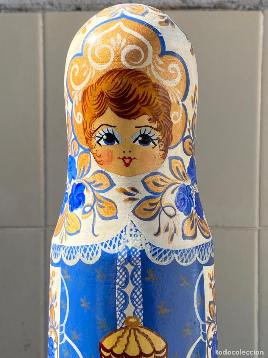 Mu&ntilde;ecas modernas: Mu&ntilde;eca rusa matrioska matriusca &uacute;nica sin interior 31cms - Foto 5