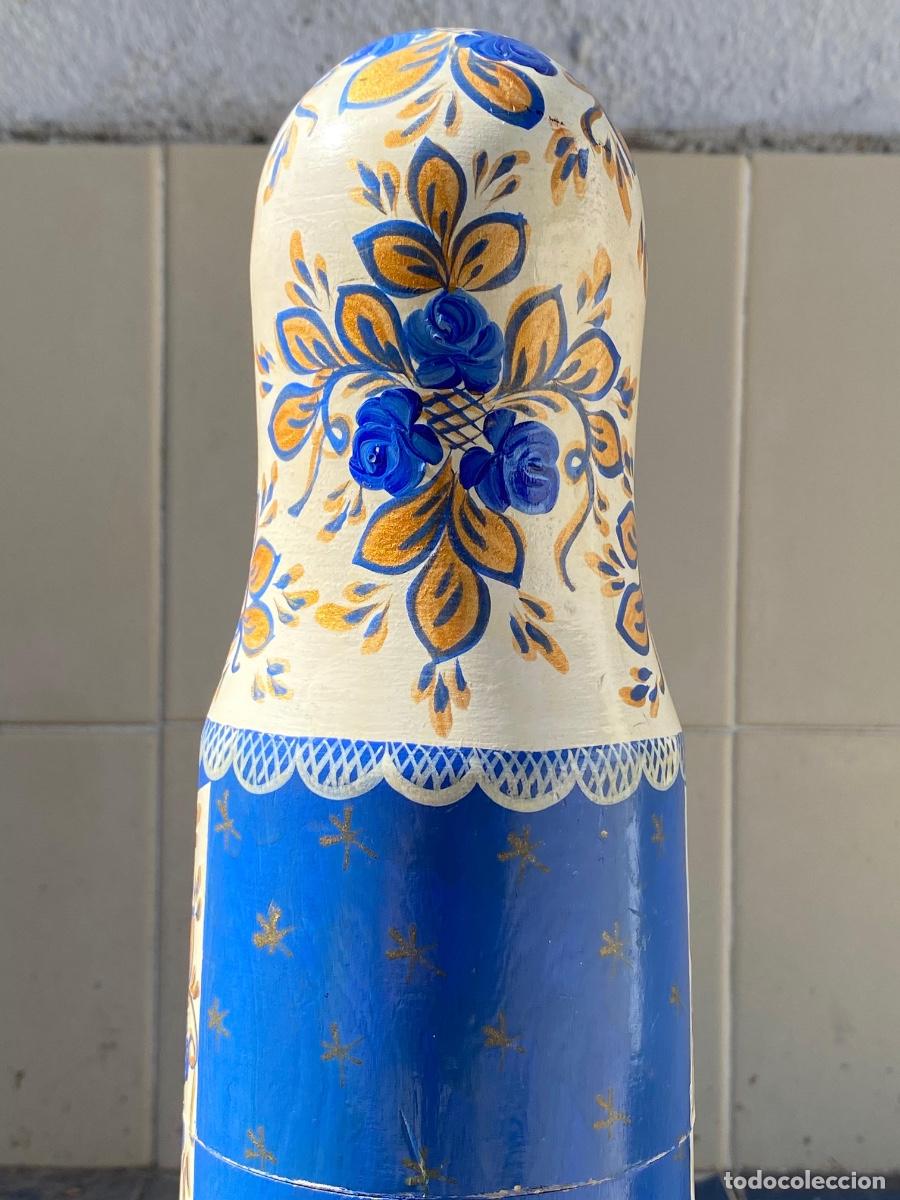 Mu&ntilde;ecas modernas: Mu&ntilde;eca rusa matrioska matriusca &uacute;nica sin interior 31cms - Foto 14