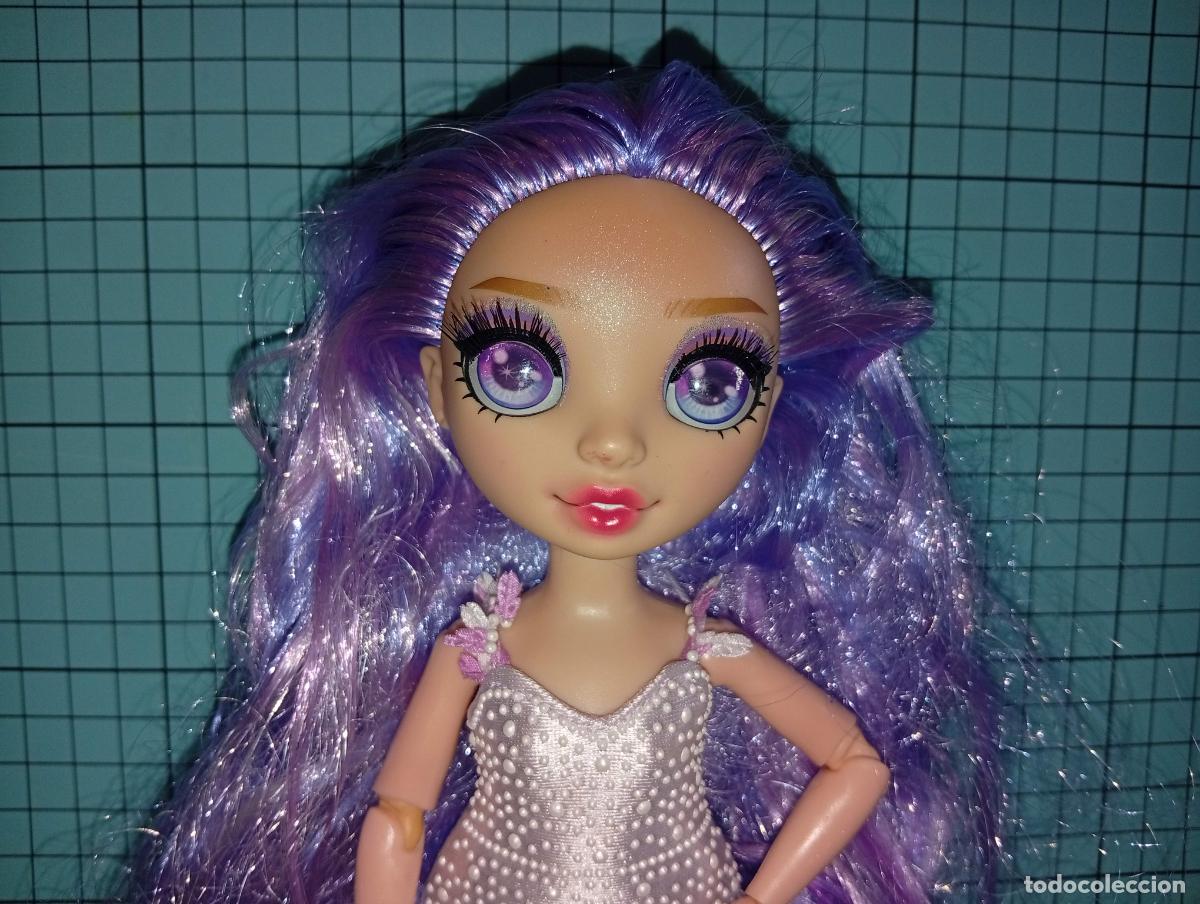Mu&ntilde;ecas modernas: mu&ntilde;eca Rainbow high Violet - Foto 1