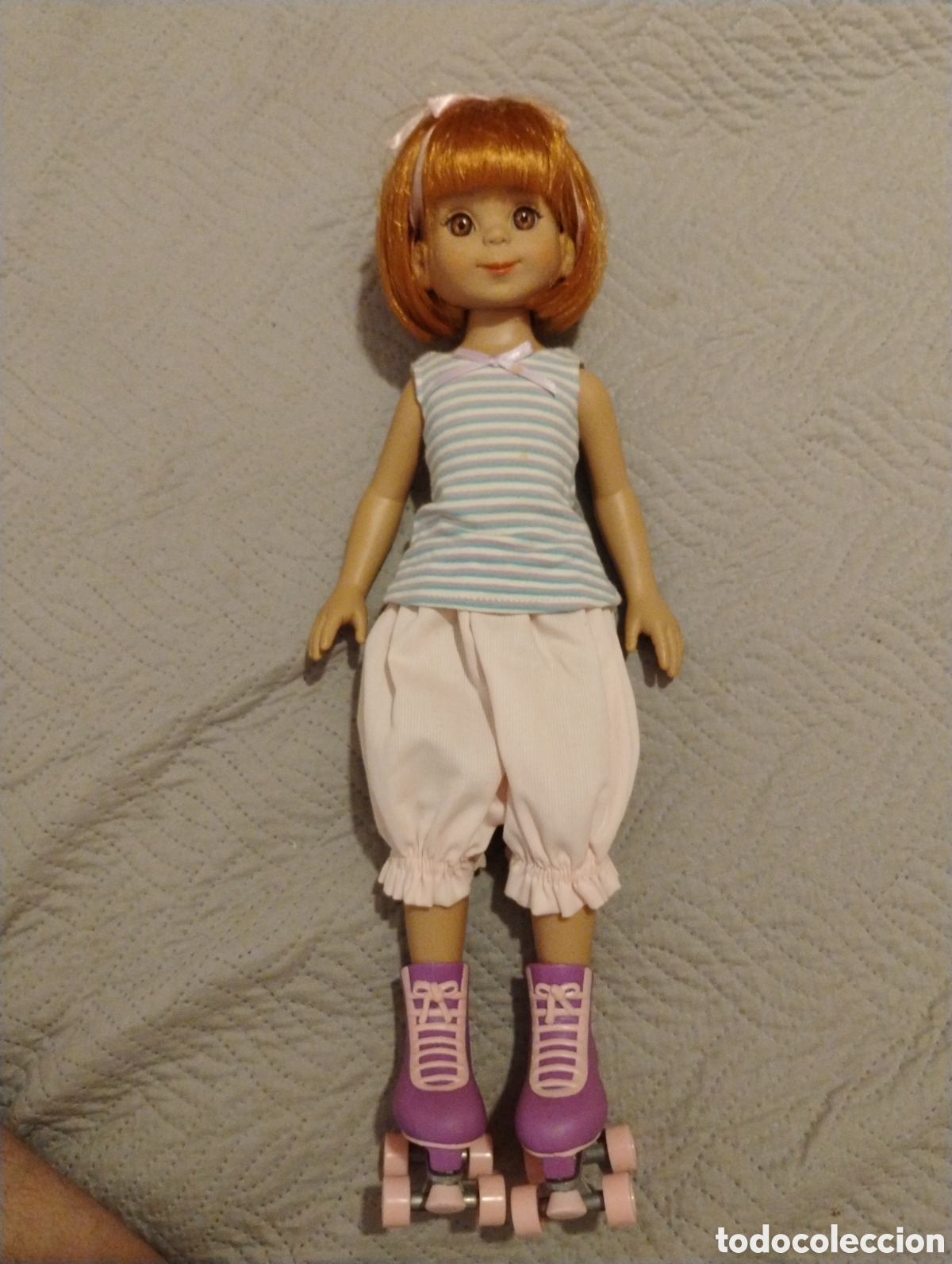 Mu&ntilde;ecas Modernas: &diams;Mu&ntilde;eca Betsy McCall 14&rdquo; Robert Tonner (1996) - Con Ropa y Patines Originales - &iexcl;Estado Impecable!