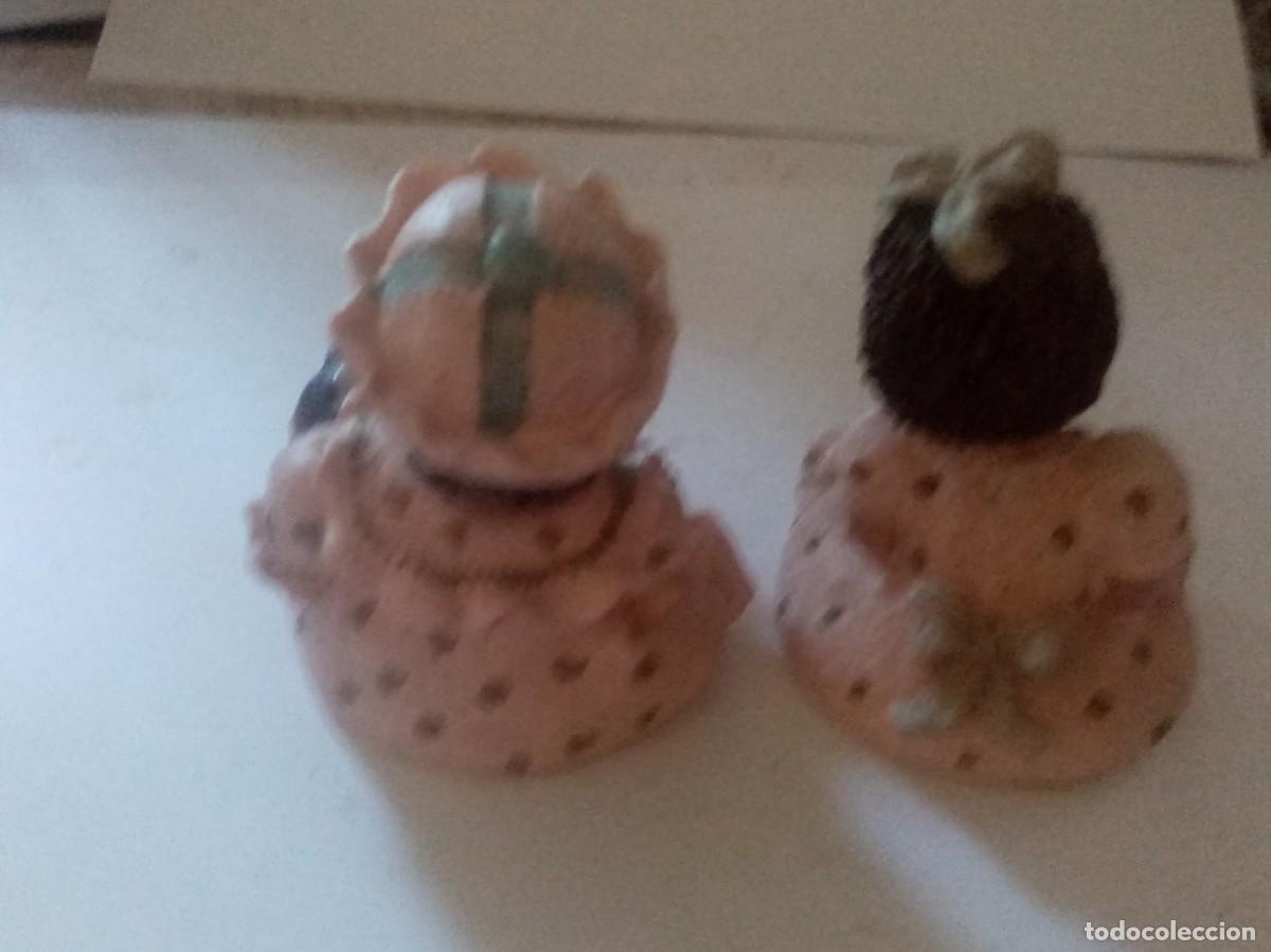 Mu&ntilde;ecas Modernas: 2 FIGURAS DE RESINAS DE &Ntilde;I&Ntilde;AS