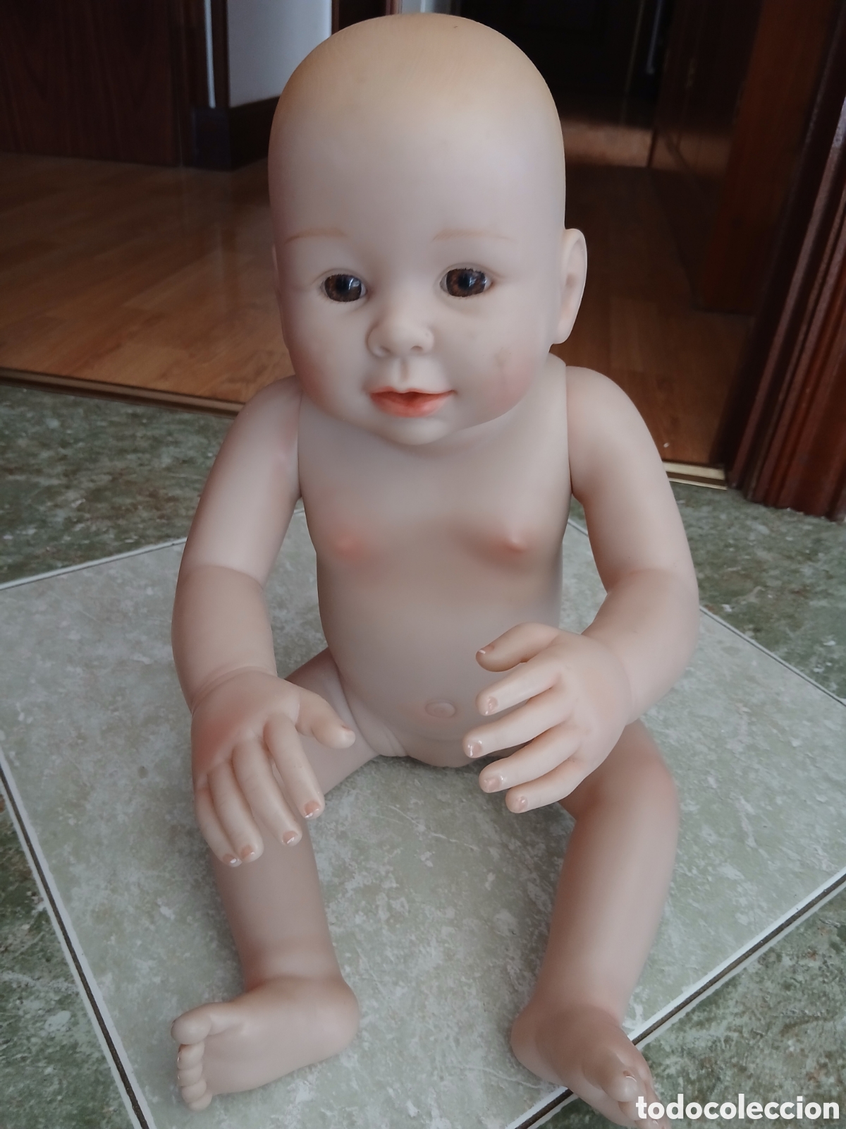 Mu&ntilde;ecas modernas: Mu&ntilde;eca de plastico bebe ni&ntilde;a - Foto 1