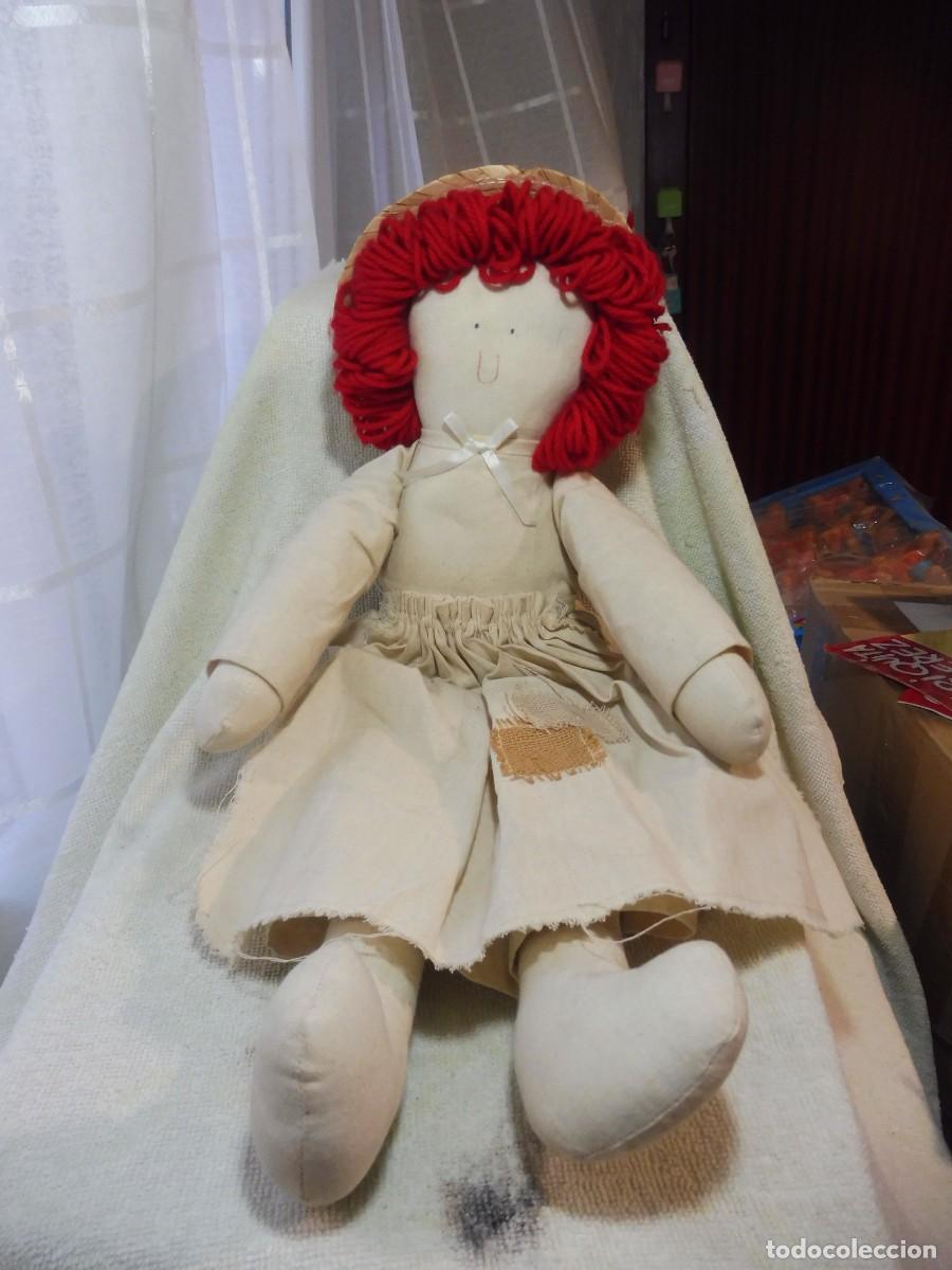 Mu&ntilde;ecas Modernas: Mu&ntilde;eca de trapo tipo raggedy ann