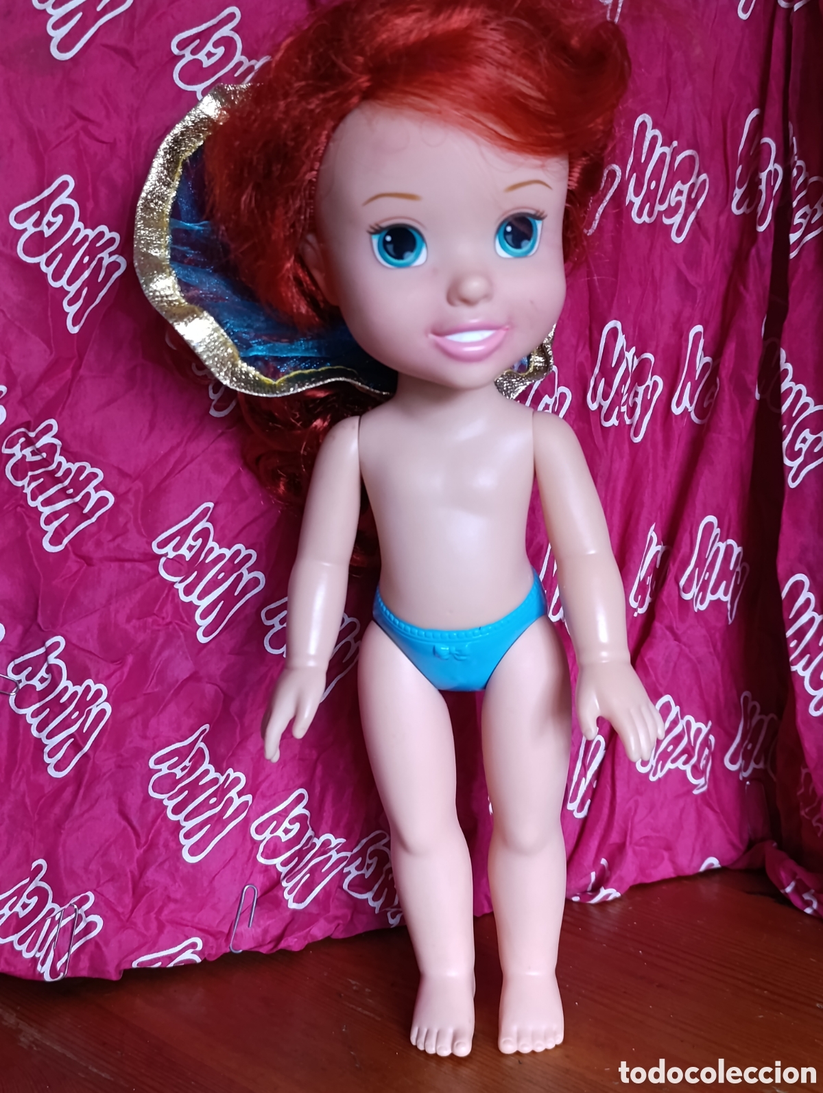 Mu&ntilde;ecas Modernas: MU&Ntilde;ECA DISNEY,PRINCESA ARIEL,TODDLER DE 30CM.