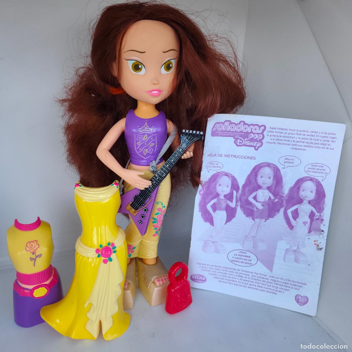 Mu&ntilde;ecas Modernas: Mu&ntilde;eca Gabrielle Disney Pop Dreamers so&ntilde;adoras ,, FUNCIONANDO bizak Disney
