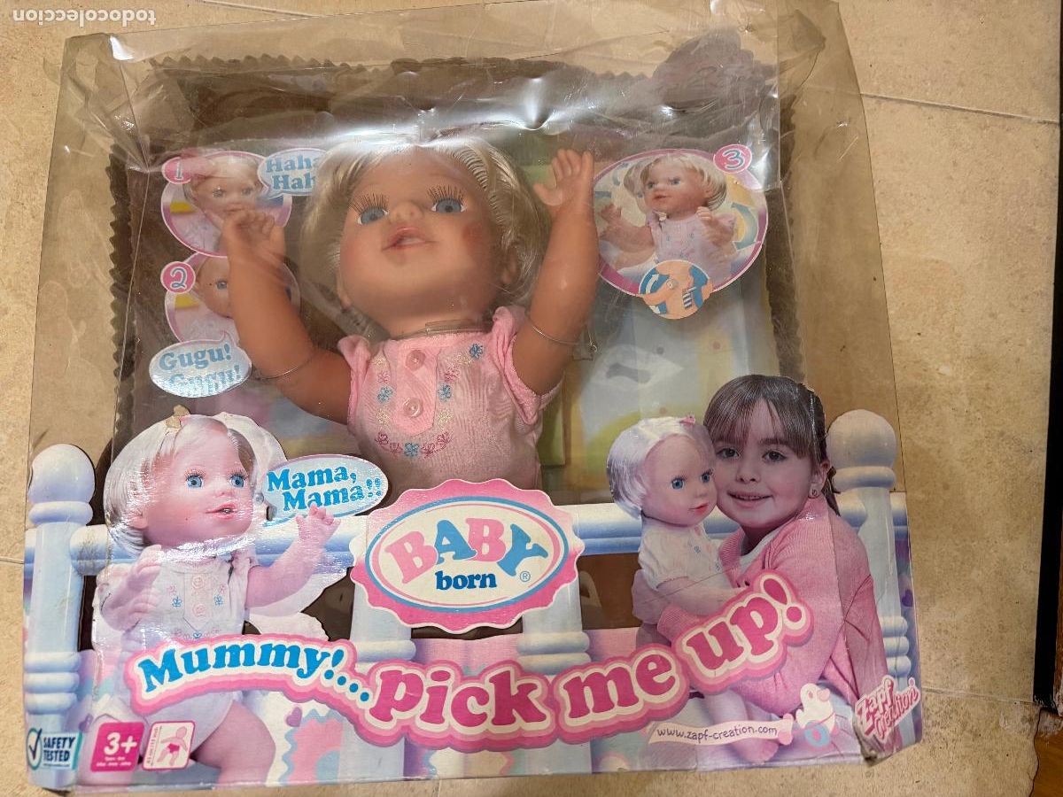 Mu&ntilde;ecas modernas: Mu&ntilde;eca baby born en caja - Foto 1