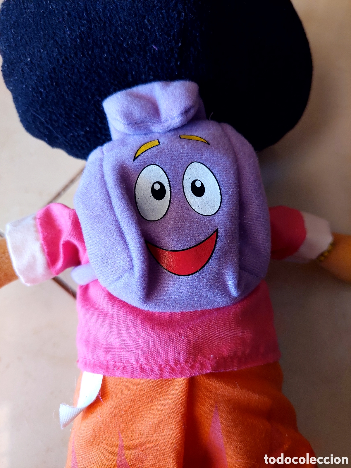 Mu&ntilde;ecas modernas: Dora La Exploradora mu&ntilde;eca de trapo - Foto 2