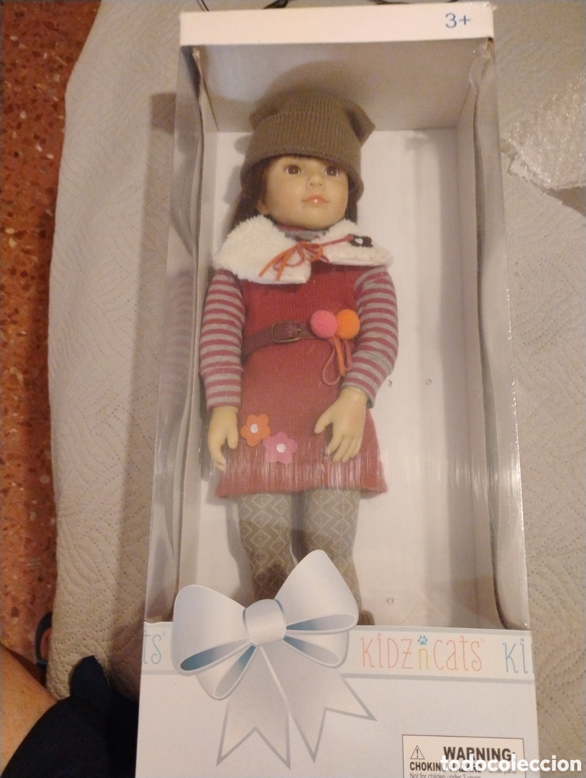 Mu&ntilde;ecas modernas: Mu&ntilde;eca Alice de Kidz 'n' Cats (Sonja Hartmann) 46 cm - Nueva en caja original (Abierta)