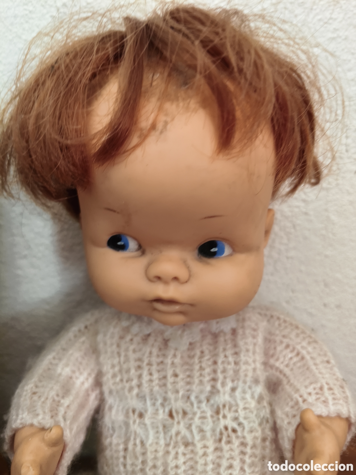 Bambole Moderne: MU&Ntilde;ECA MU&Ntilde;ECO ITALIA A&Ntilde;O 70 BAMBOLA C. OTTOLINI MU&Ntilde;ECA Vintage Italia, ropa ganchillo