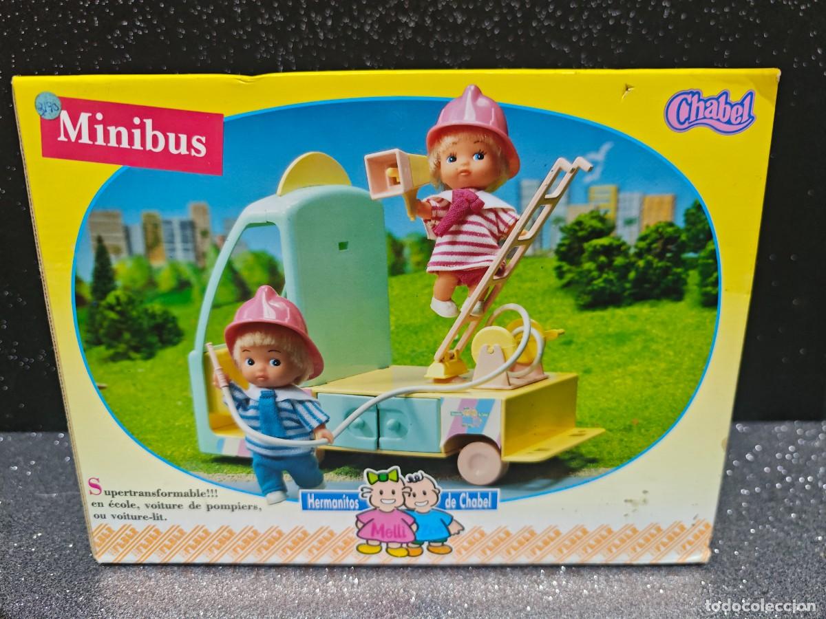 Mu&ntilde;ecas modernas: MINI BUS MU&Ntilde;ECA CHABEL SI. ESTRENAR NO INCLUYE LOS MU&Ntilde;ECOS
