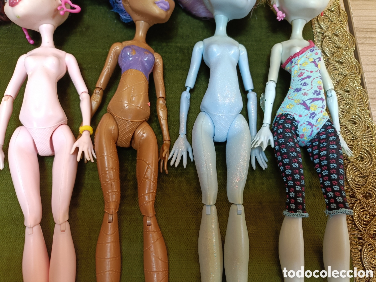 Mu&ntilde;ecas modernas: LOTE DE 4 MU&Ntilde;ECAS MONSTER HIGH - Foto 3