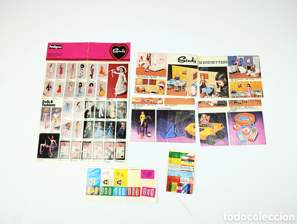 Mu&ntilde;ecas modernas: Folleto sindy pedigree