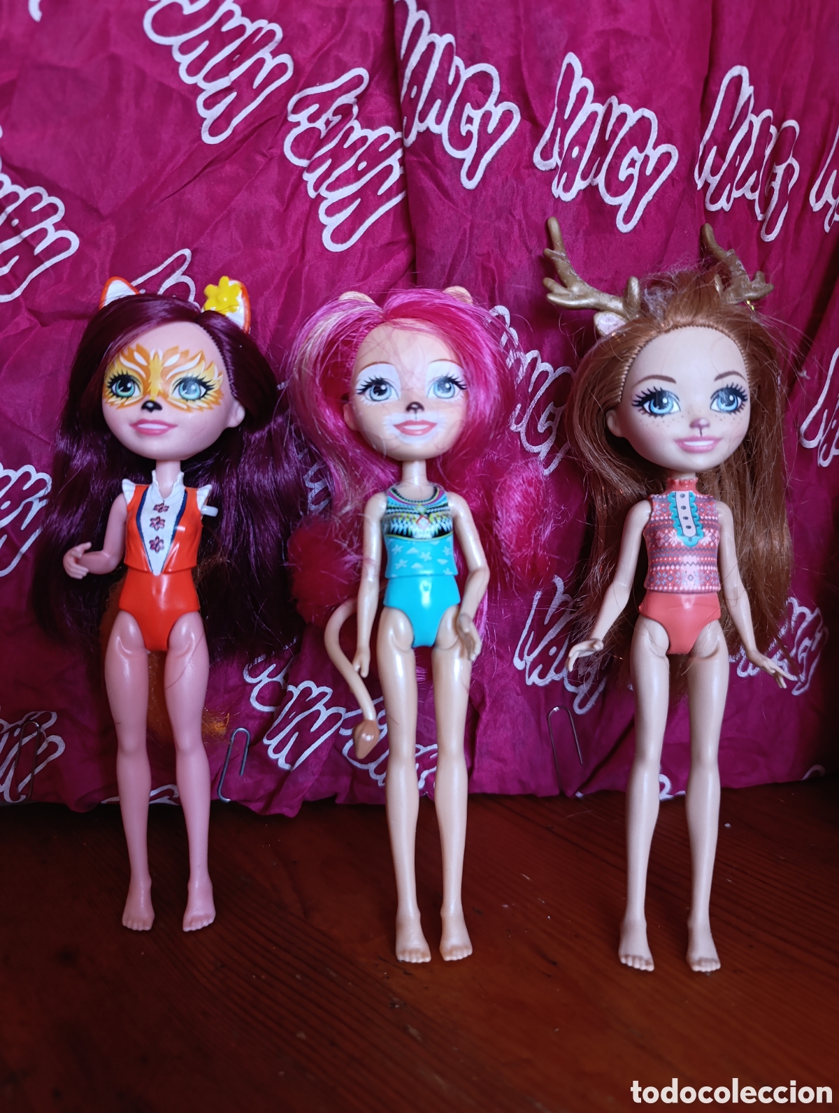 Mu&ntilde;ecas modernas: 3- MU&Ntilde;ECAS MINI CATRINAS DE MATTEL-2010